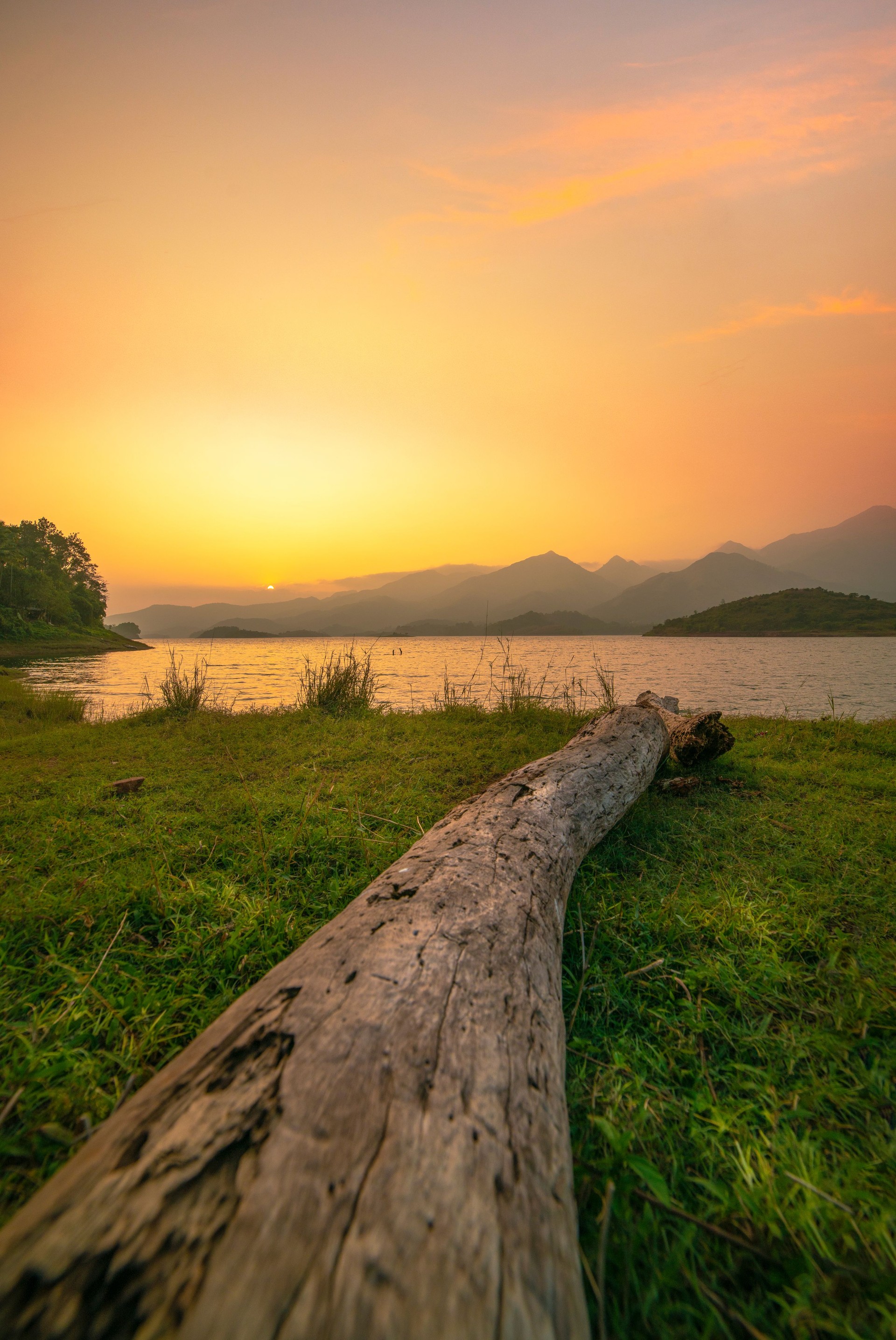Beautiful sunset view